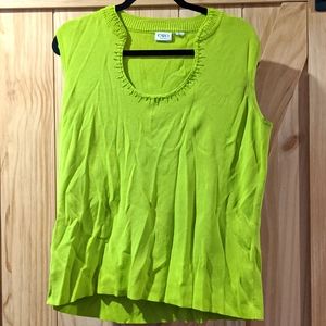 Cato Green Polyester Tank Top